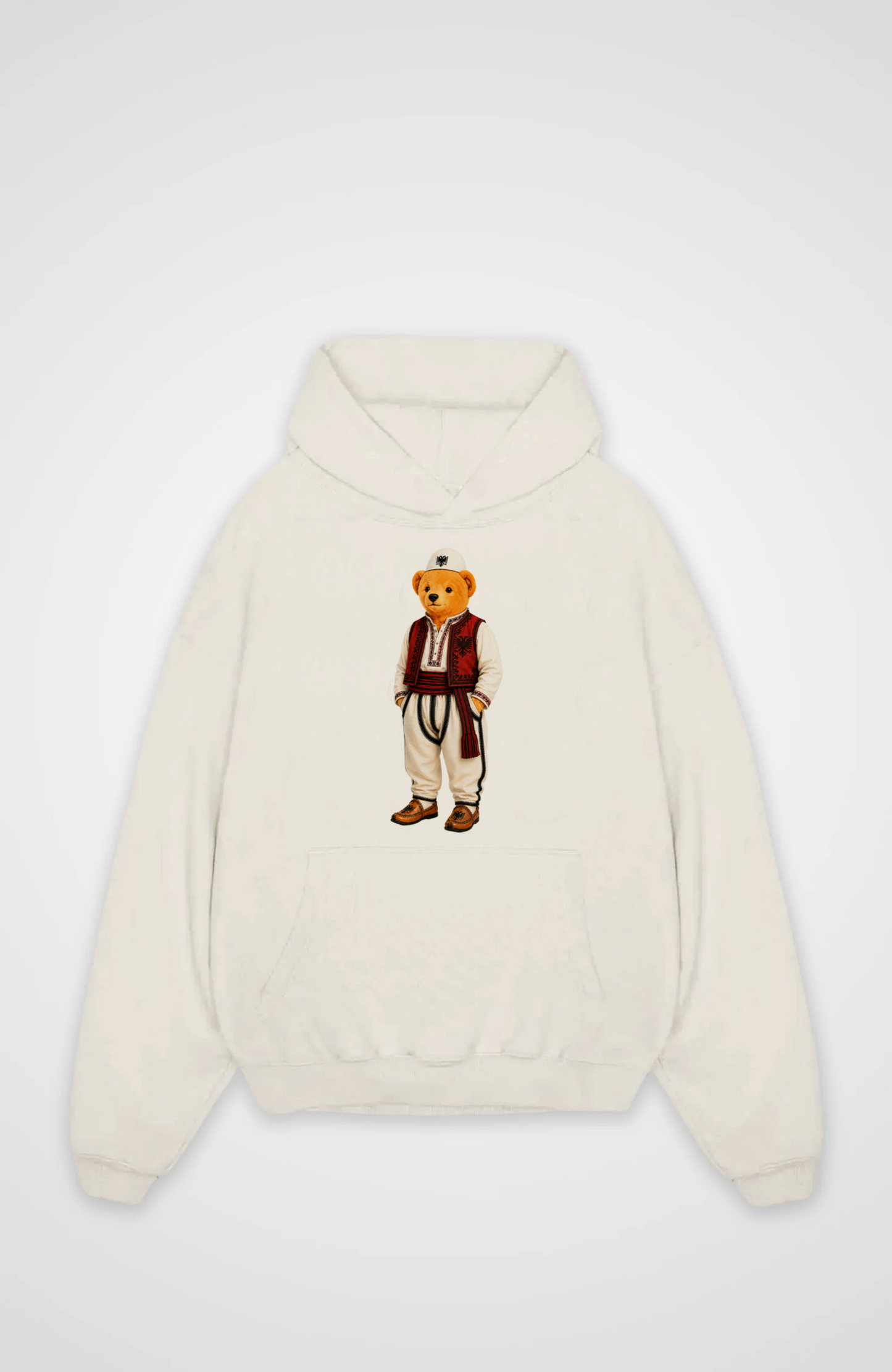 Albanian Bear 1.0 Oversized Hoodie