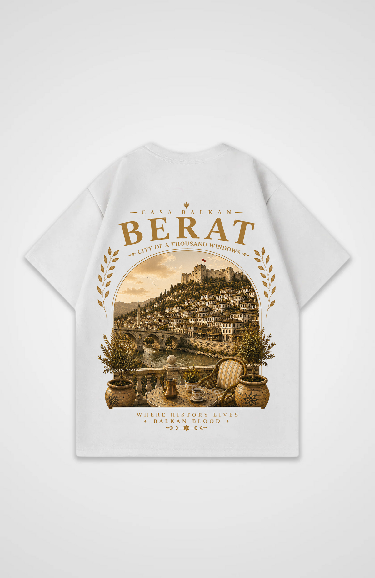 Berat Casa Balkan Oversized Shirt