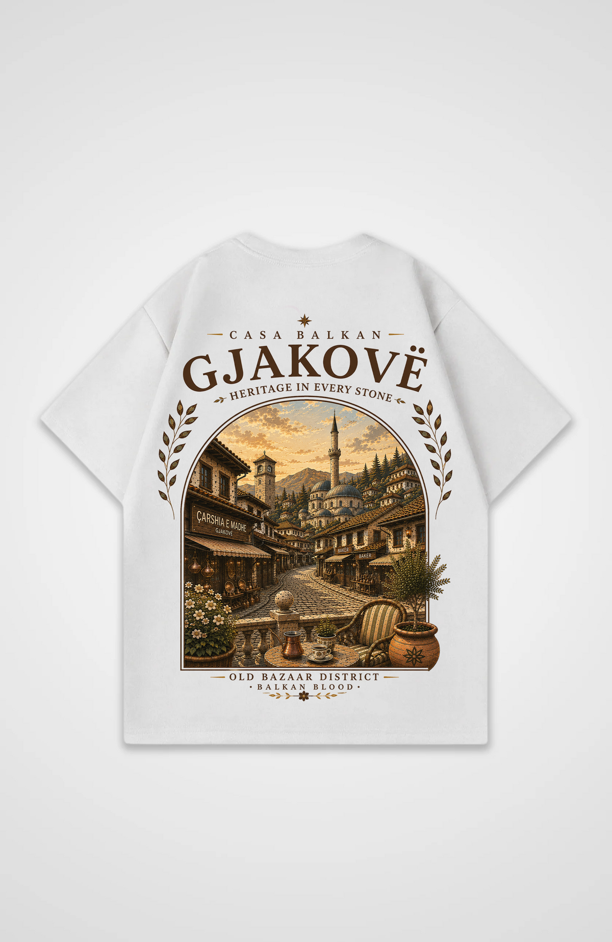 Gjakove Casa Balkan Oversized Shirt