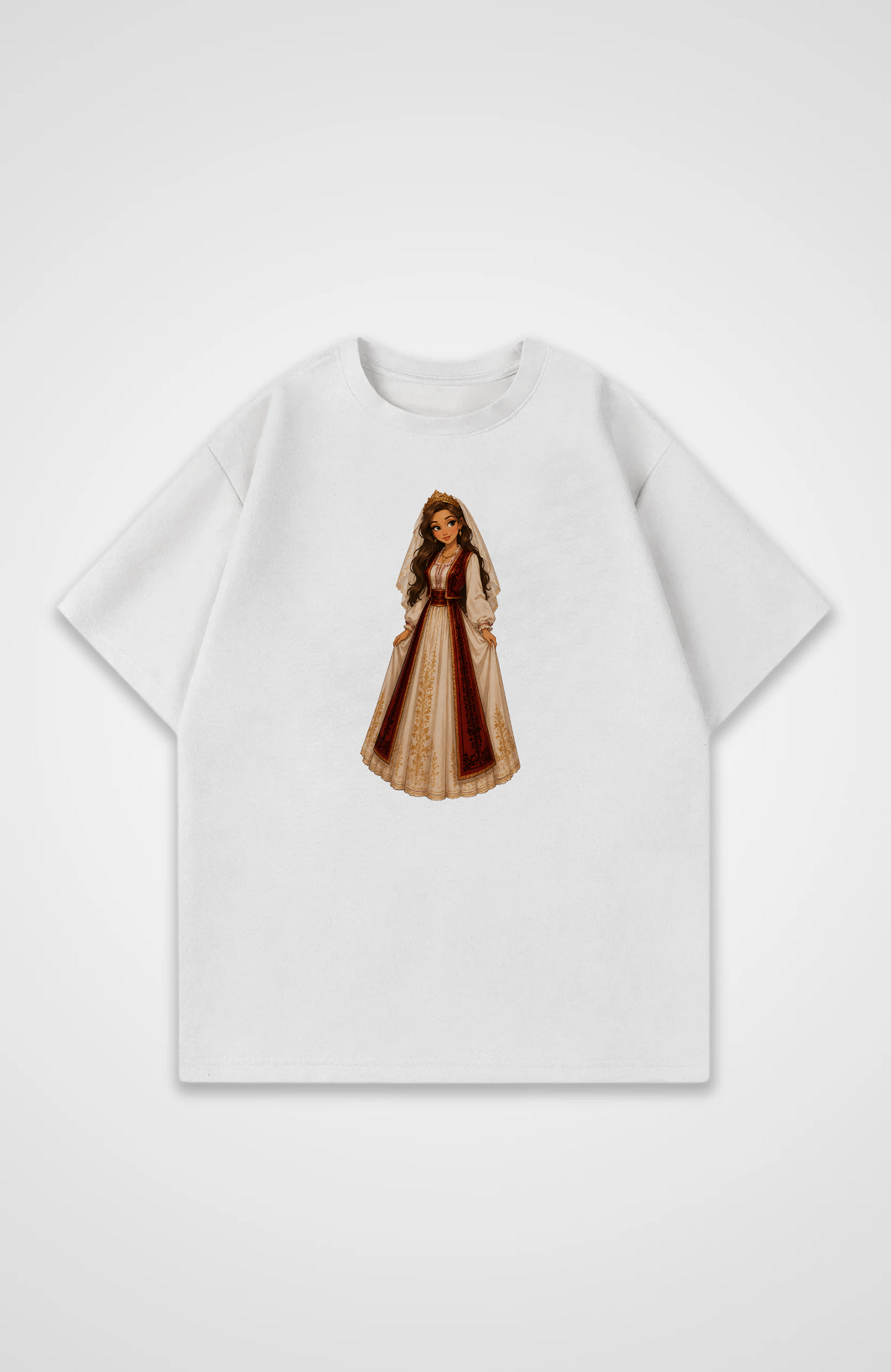 Albanian princess Oversized Shirt
