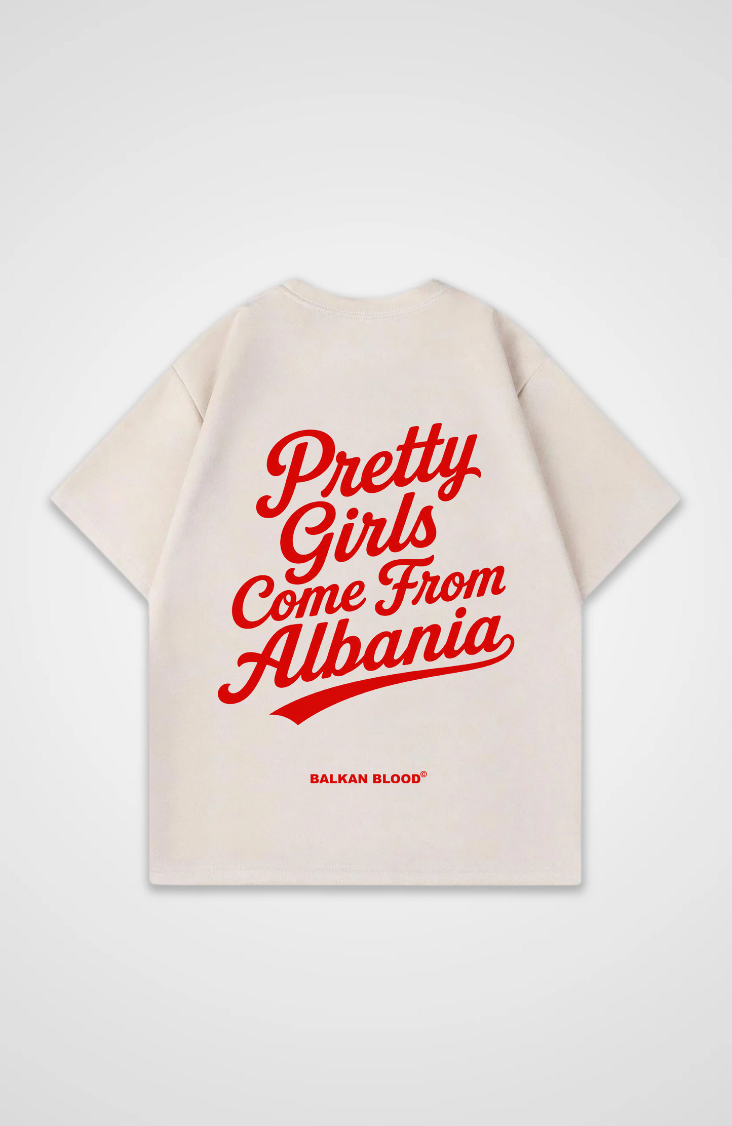 Pretty girls Albania Oversized Shirt