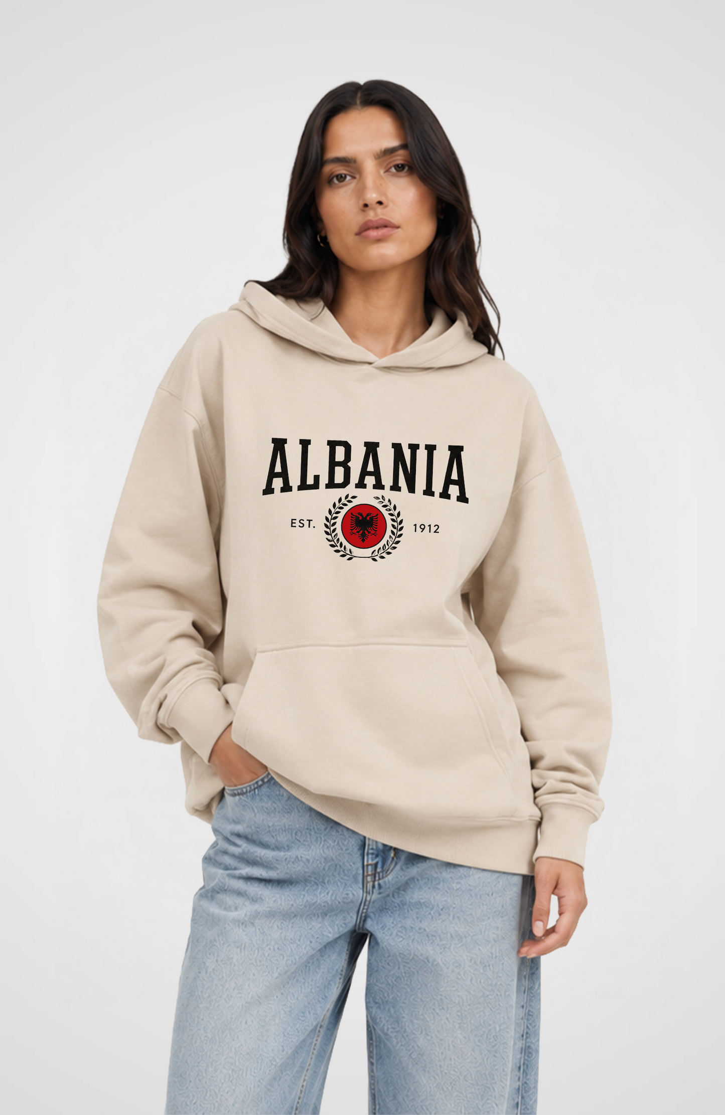 Albania Oversized Hoodie