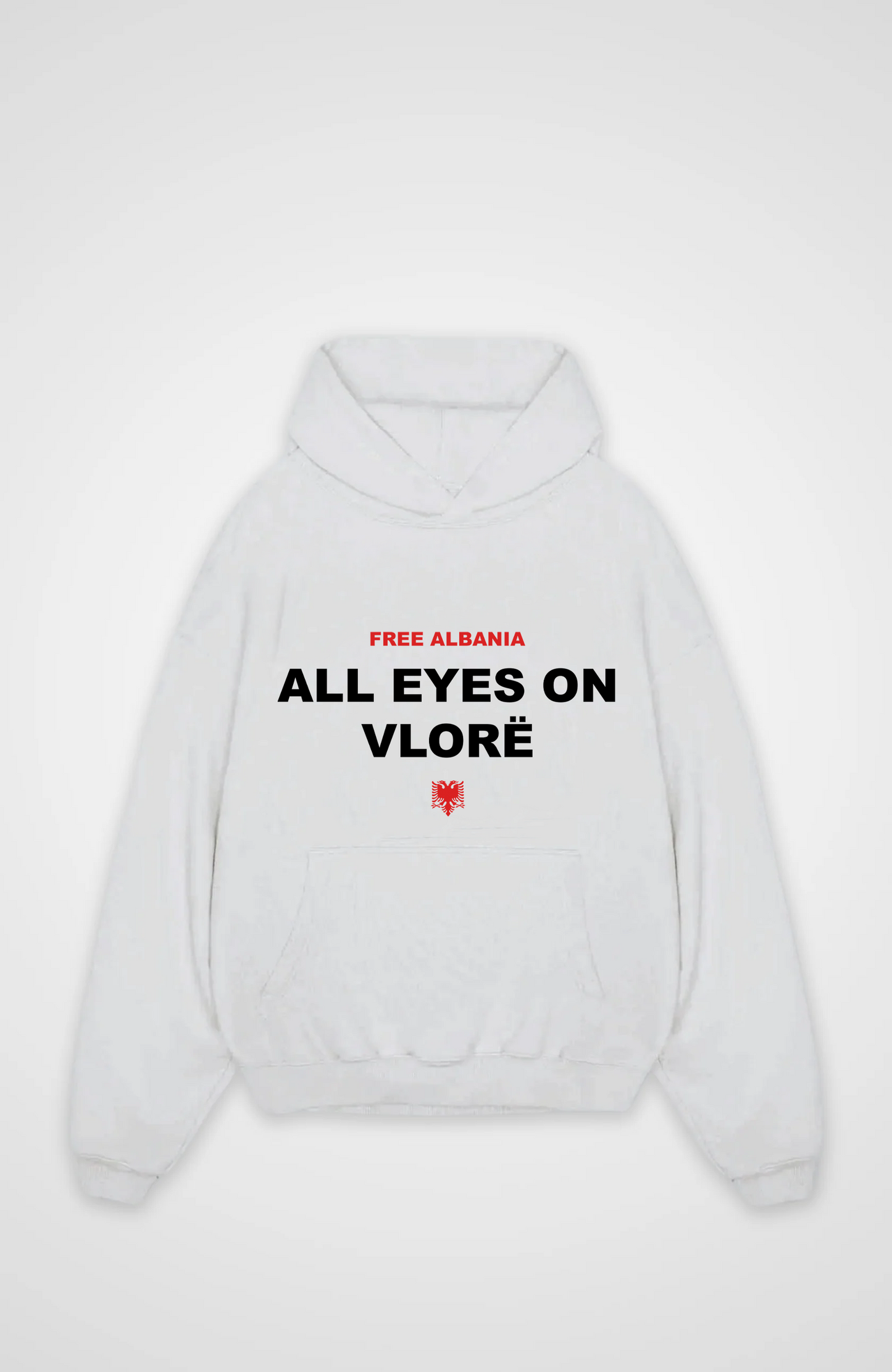 All Eyes on Vlore Oversized Hoodie