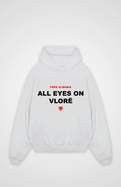 All Eyes on Vlore Oversized Hoodie