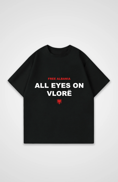 All Eyes on Vlore Oversized Shirt