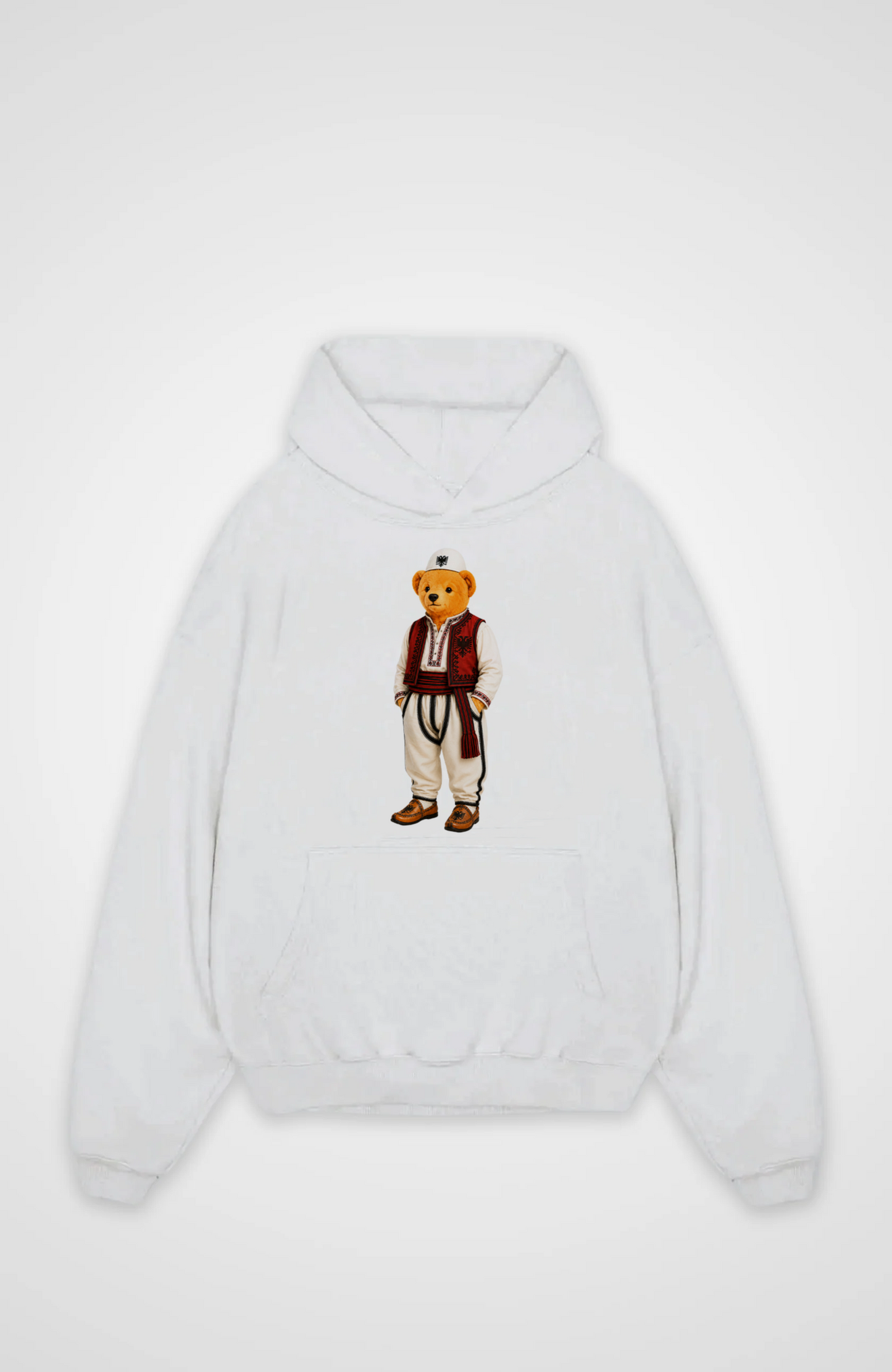 Albanian Bear 1.0 Oversized Hoodie