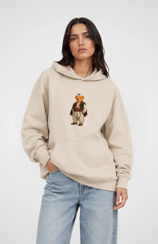 Albanian Bear 2.0 Oversized Hoodie