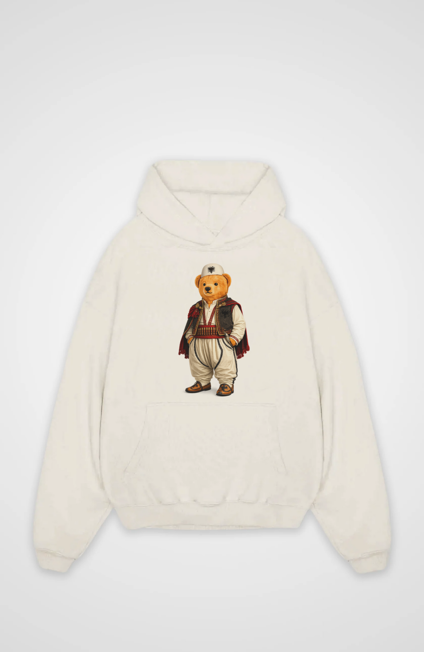 Albanian Bear 2.0 Oversized Hoodie