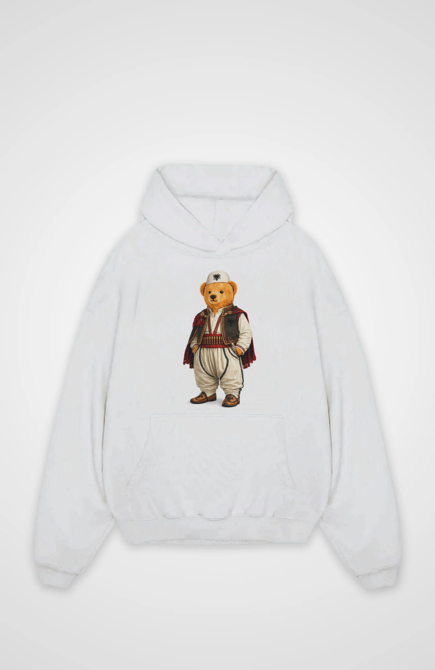 Albanian Bear 2.0 Oversized Hoodie