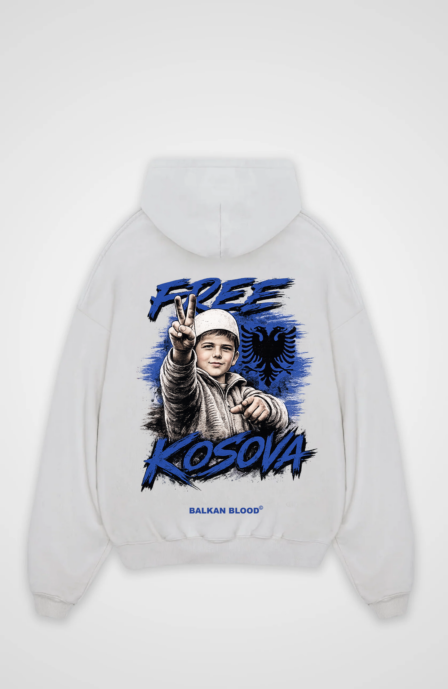 Free Kosova 2.0 Oversized Hoodie