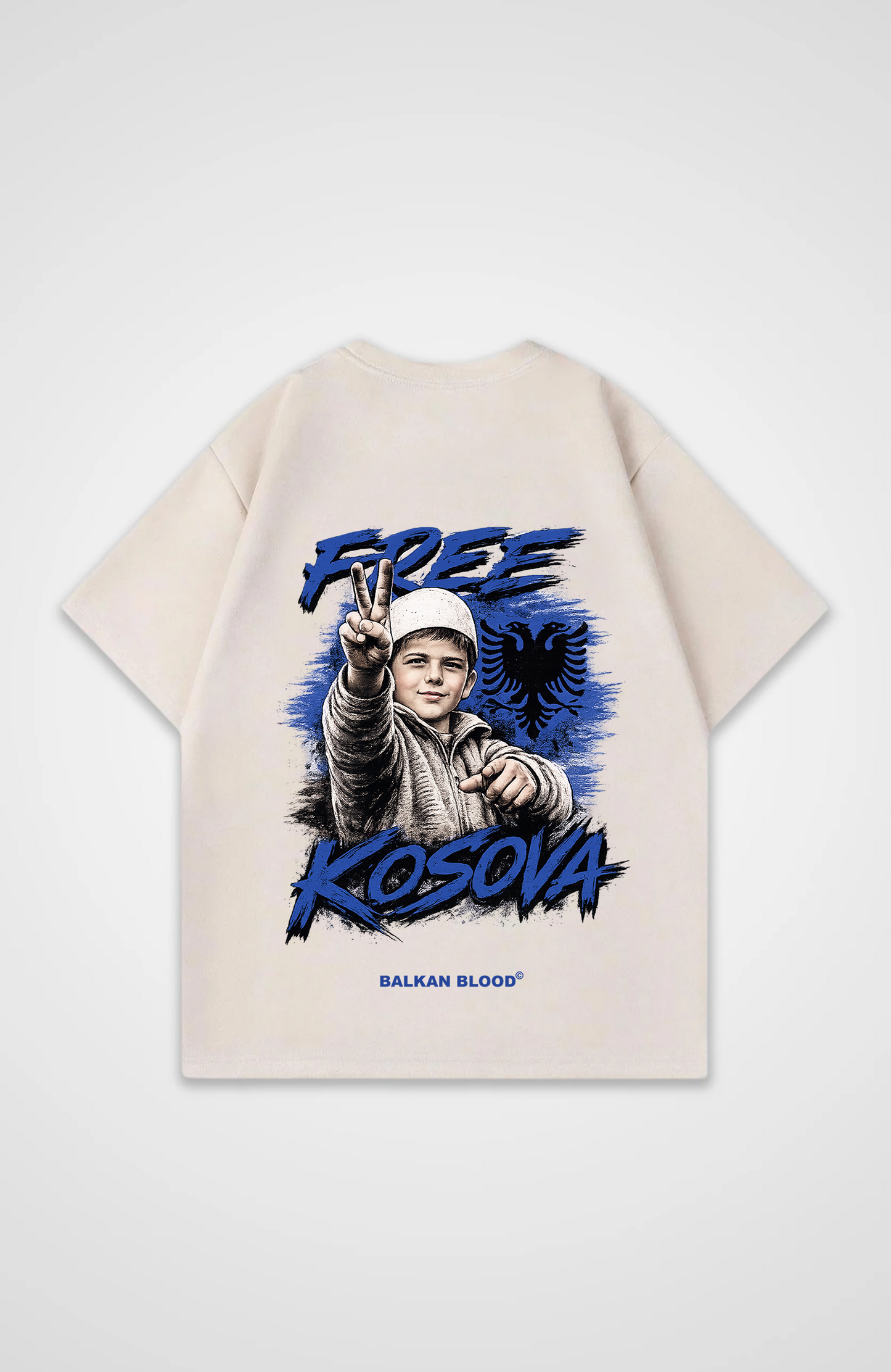 Free Kosova 2.0 Oversized Shirt