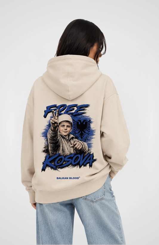 Free Kosova 2.0 Oversized Hoodie