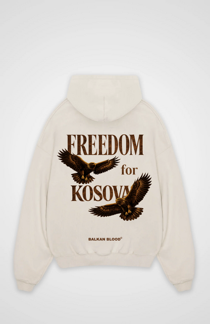 Freedom for Kosova Oversized Hoodie