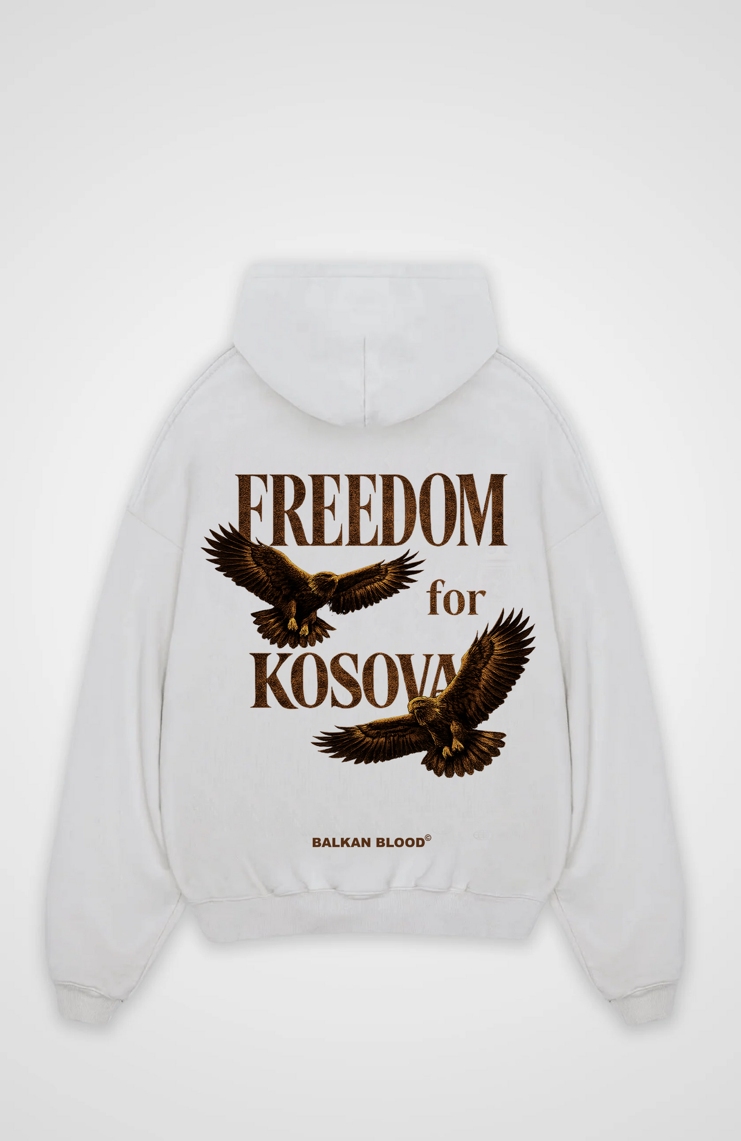 Freedom for Kosova Oversized Hoodie