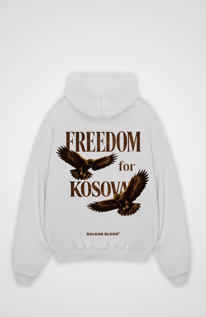 Freedom for Kosova Oversized Hoodie