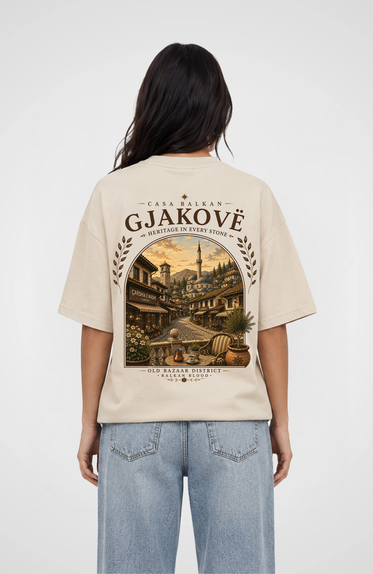 Gjakove Casa Balkan Oversized Shirt