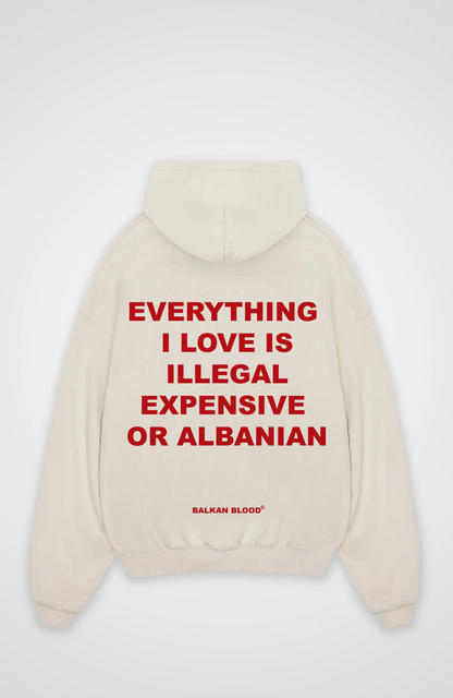 Everything I love  Oversized Hoodie