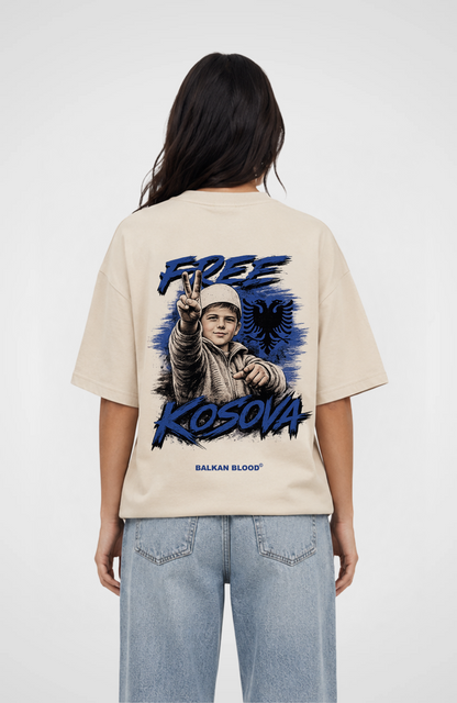 Free Kosova 2.0 Oversized Shirt