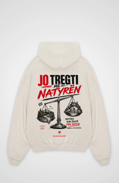 Nature Over Profit Oversized Hoodie