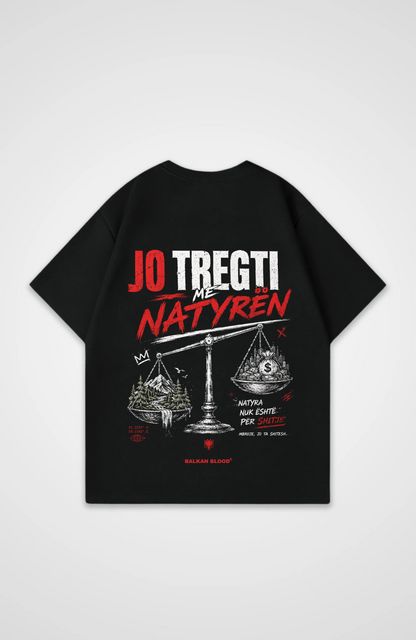 Nature Over Profit Oversized Shirt