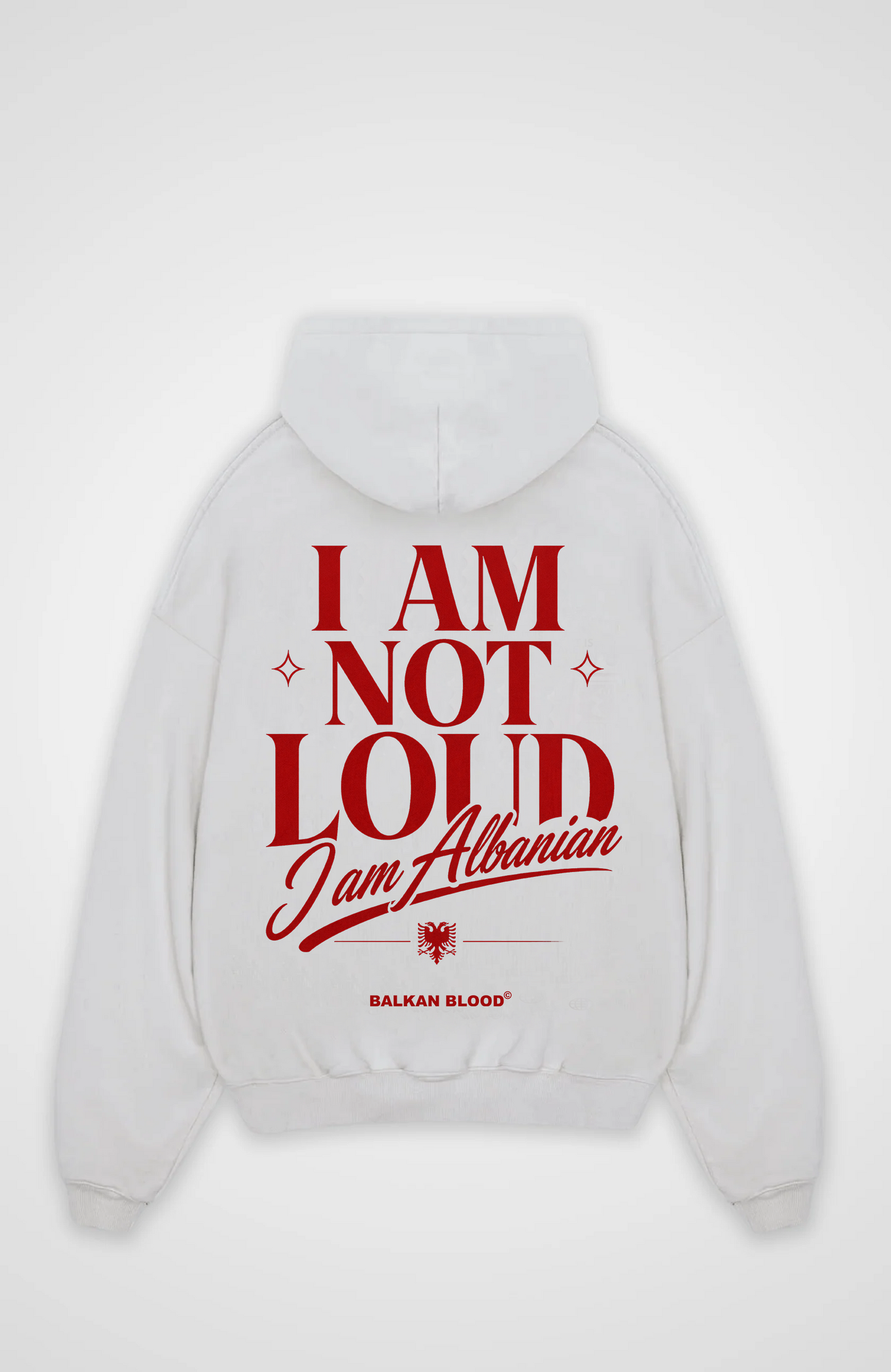 I am not loud Oversized Hoodie