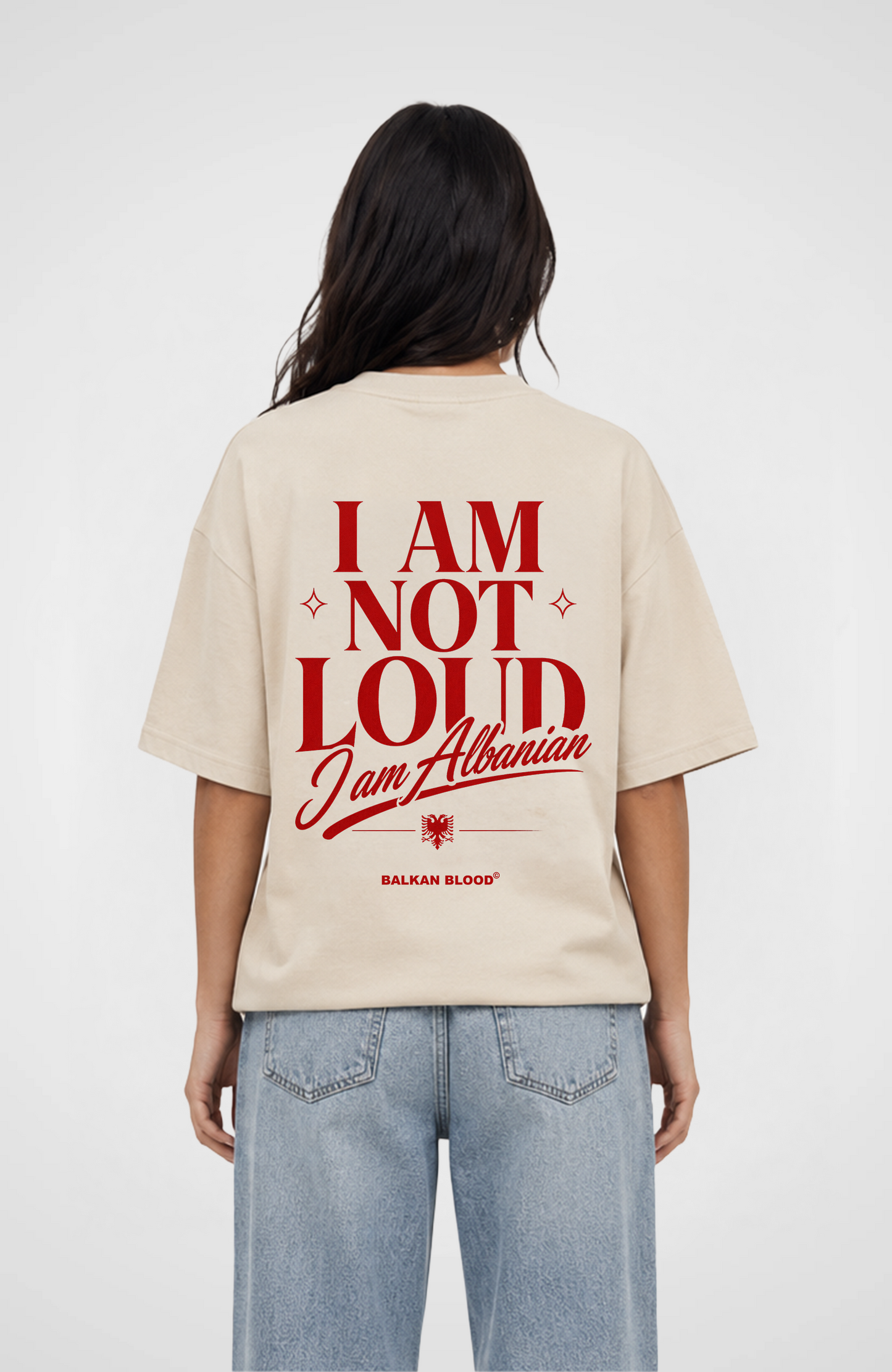 I am not loud Oversized Shirt