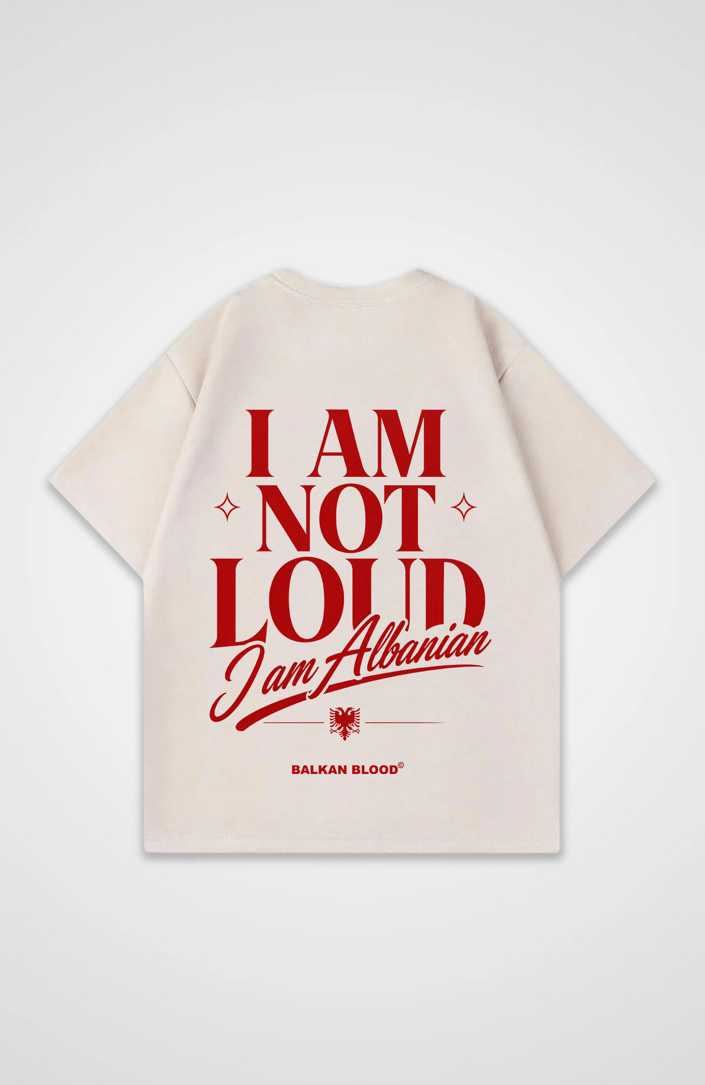 I am not loud Oversized Shirt