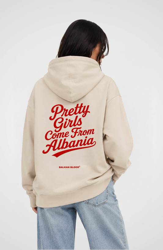 Pretty girls Albania Oversized Hoodie