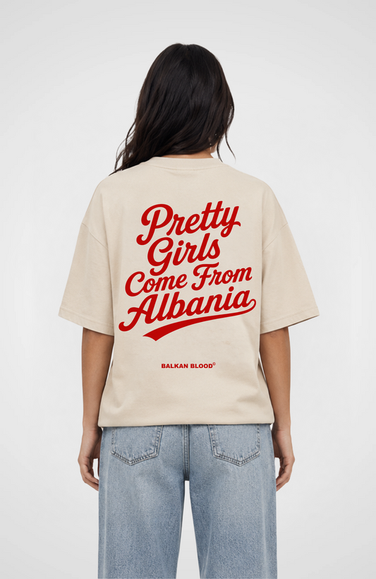 Pretty girls Albania Oversized Shirt