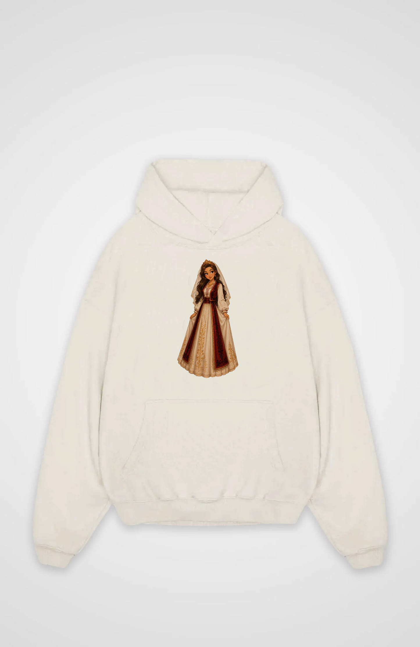 Albanian princess Oversized Hoodie