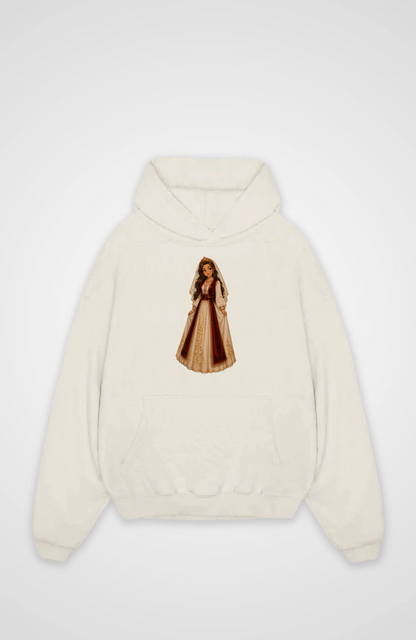 Albanian princess Oversized Hoodie