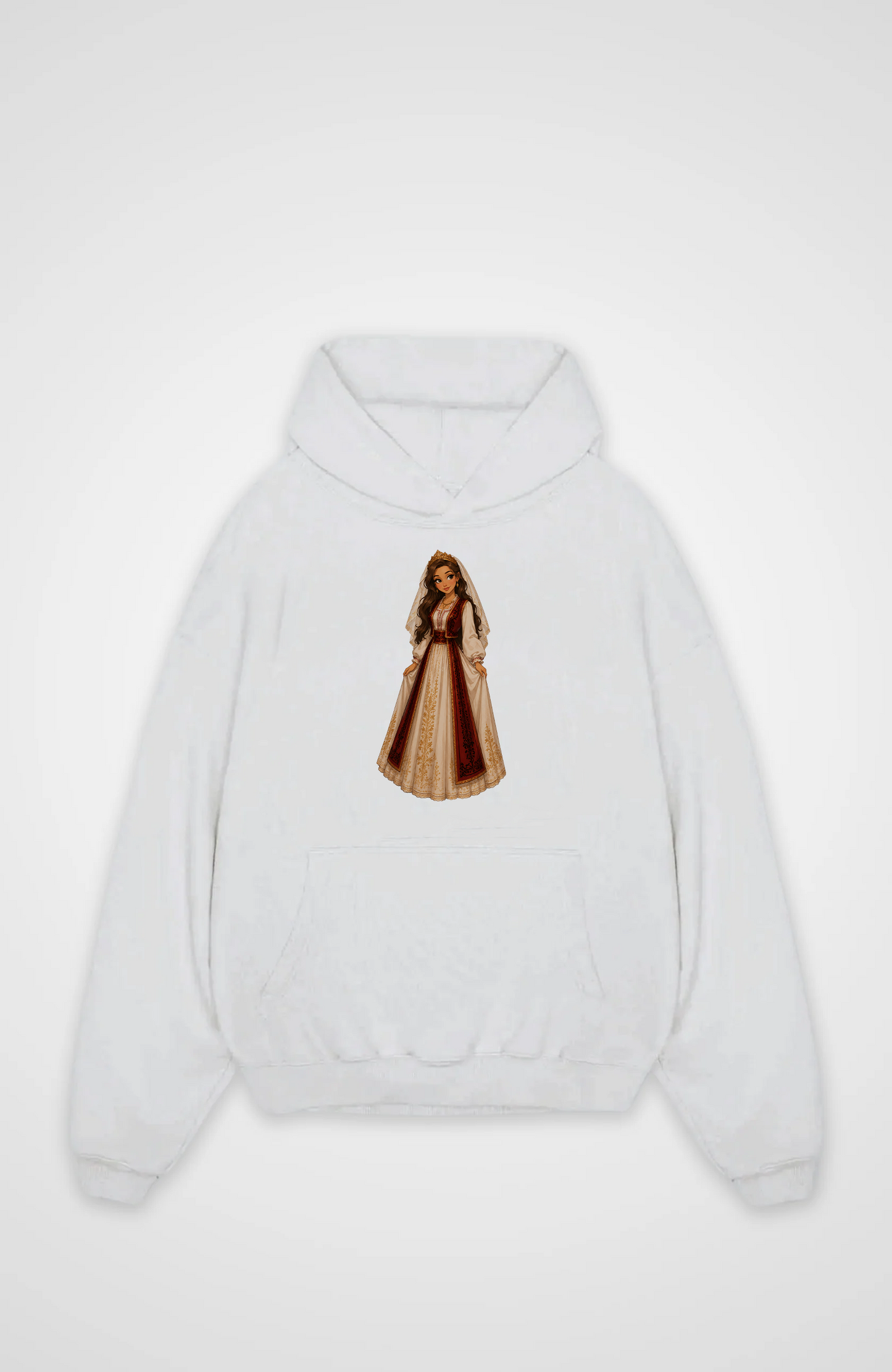 Albanian princess Oversized Hoodie