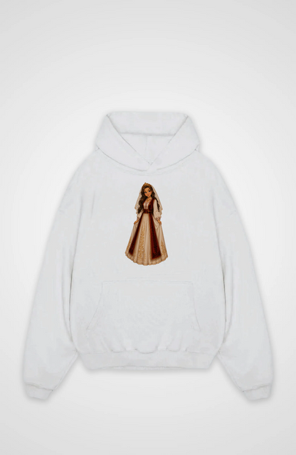 Albanian princess Oversized Hoodie