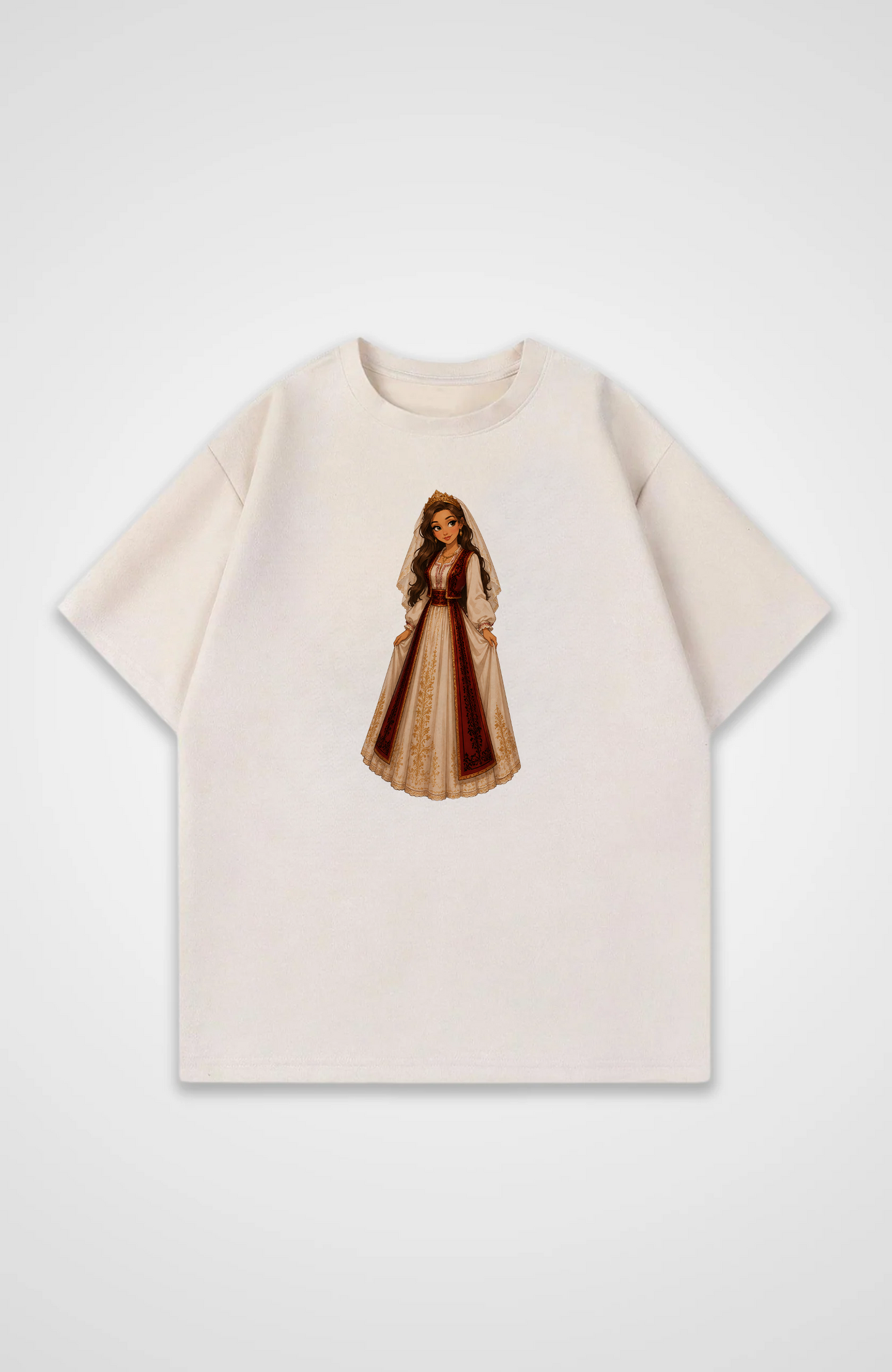 Albanian princess Oversized Shirt