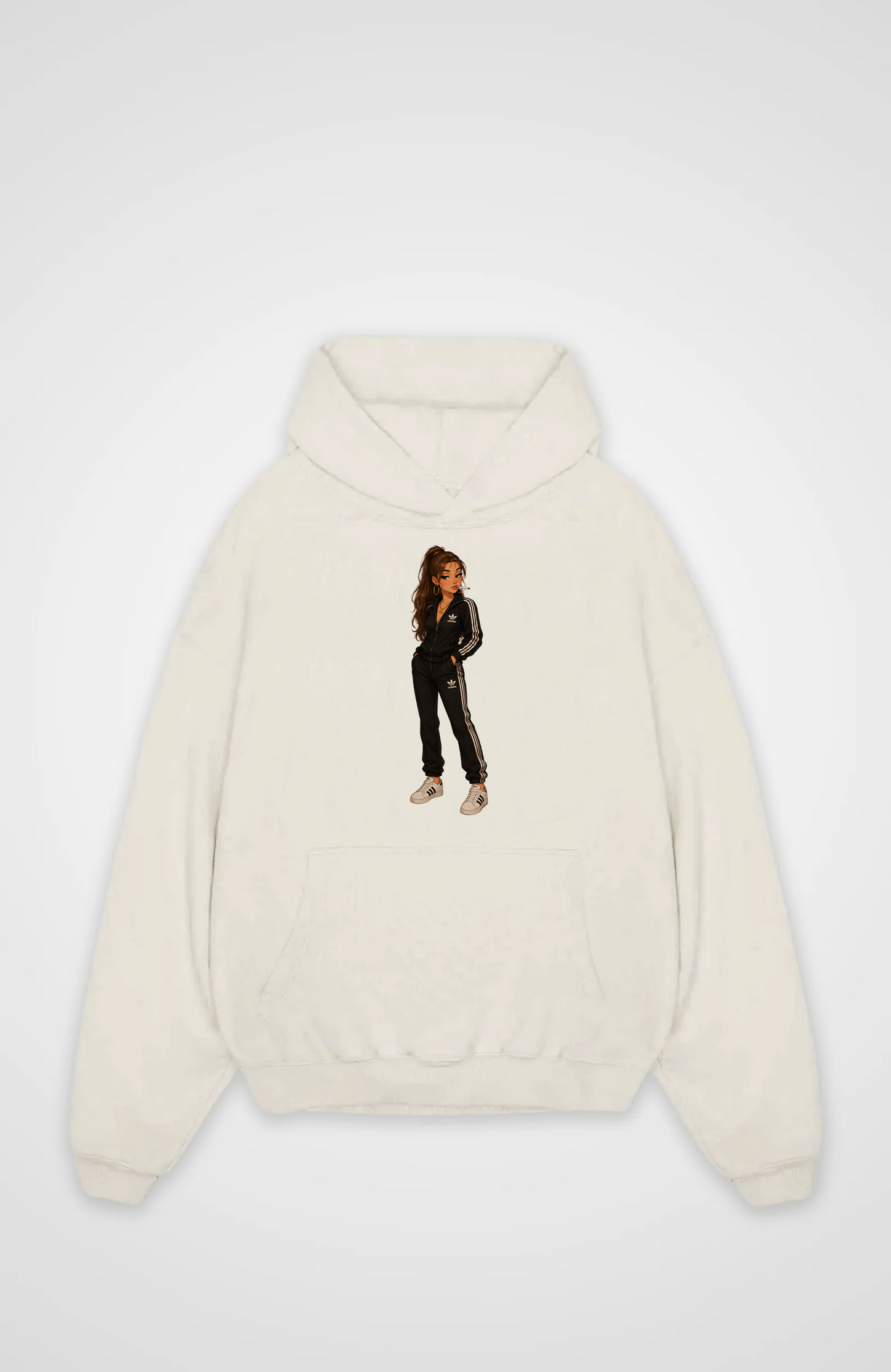 Albanian girl Oversized Hoodie