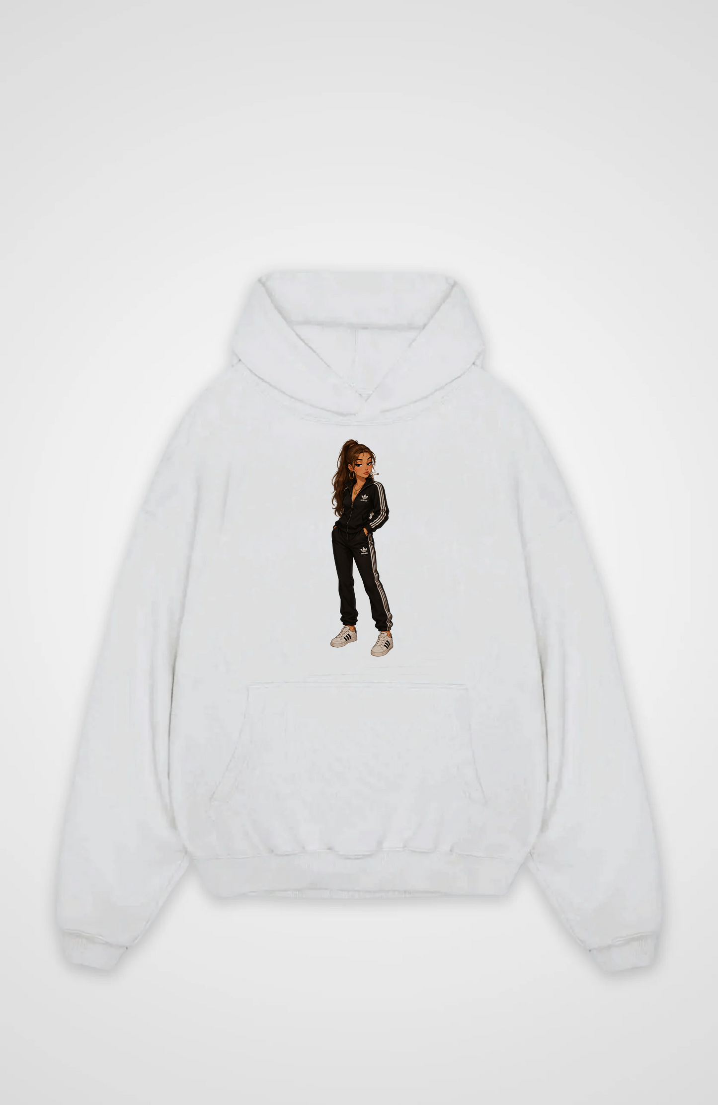 Albanian girl Oversized Hoodie
