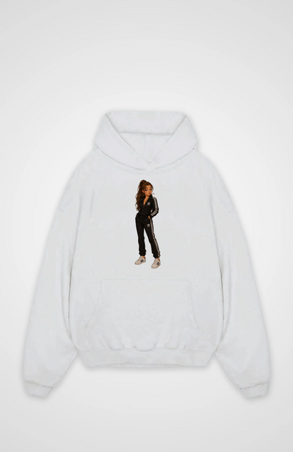 Albanian girl Oversized Hoodie