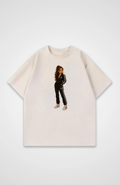 Albanian Girl Oversized Shirt