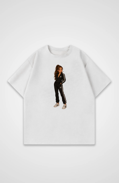 Albanian Girl Oversized Shirt