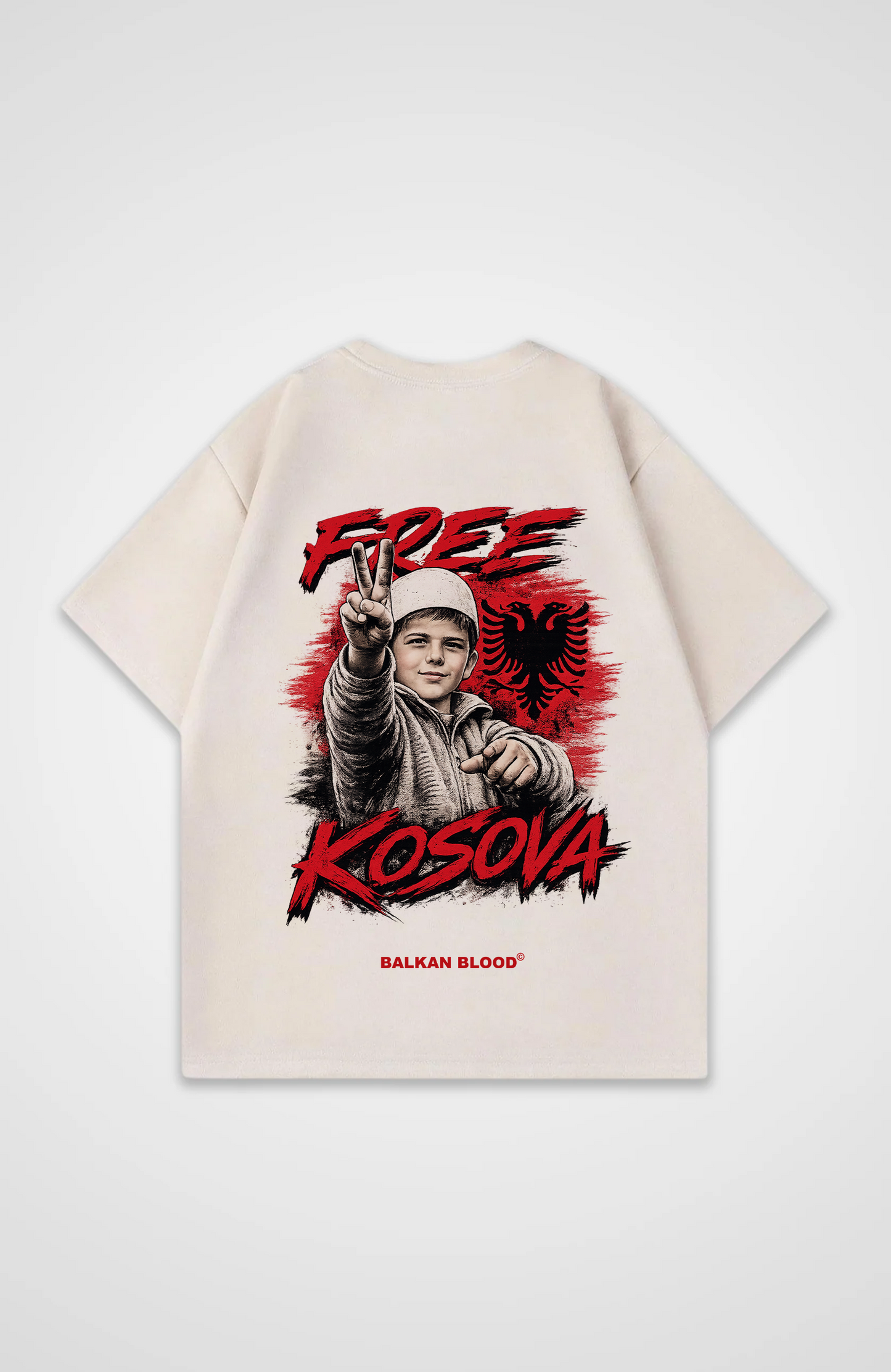 Free Kosova Oversized Shirt