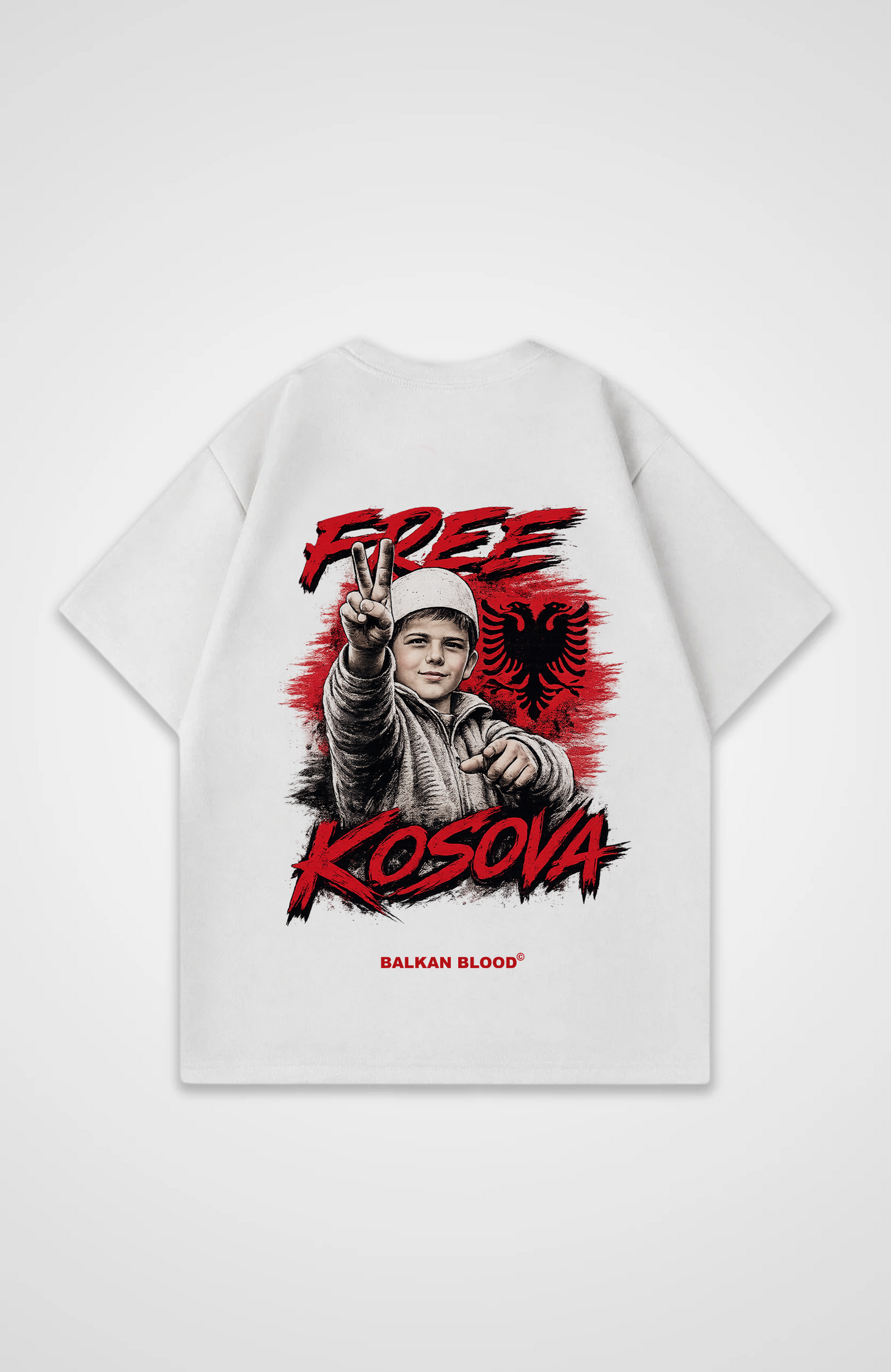 Free Kosova Oversized Shirt