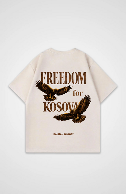 Freedom for Kosovo Oversized T-Shirt