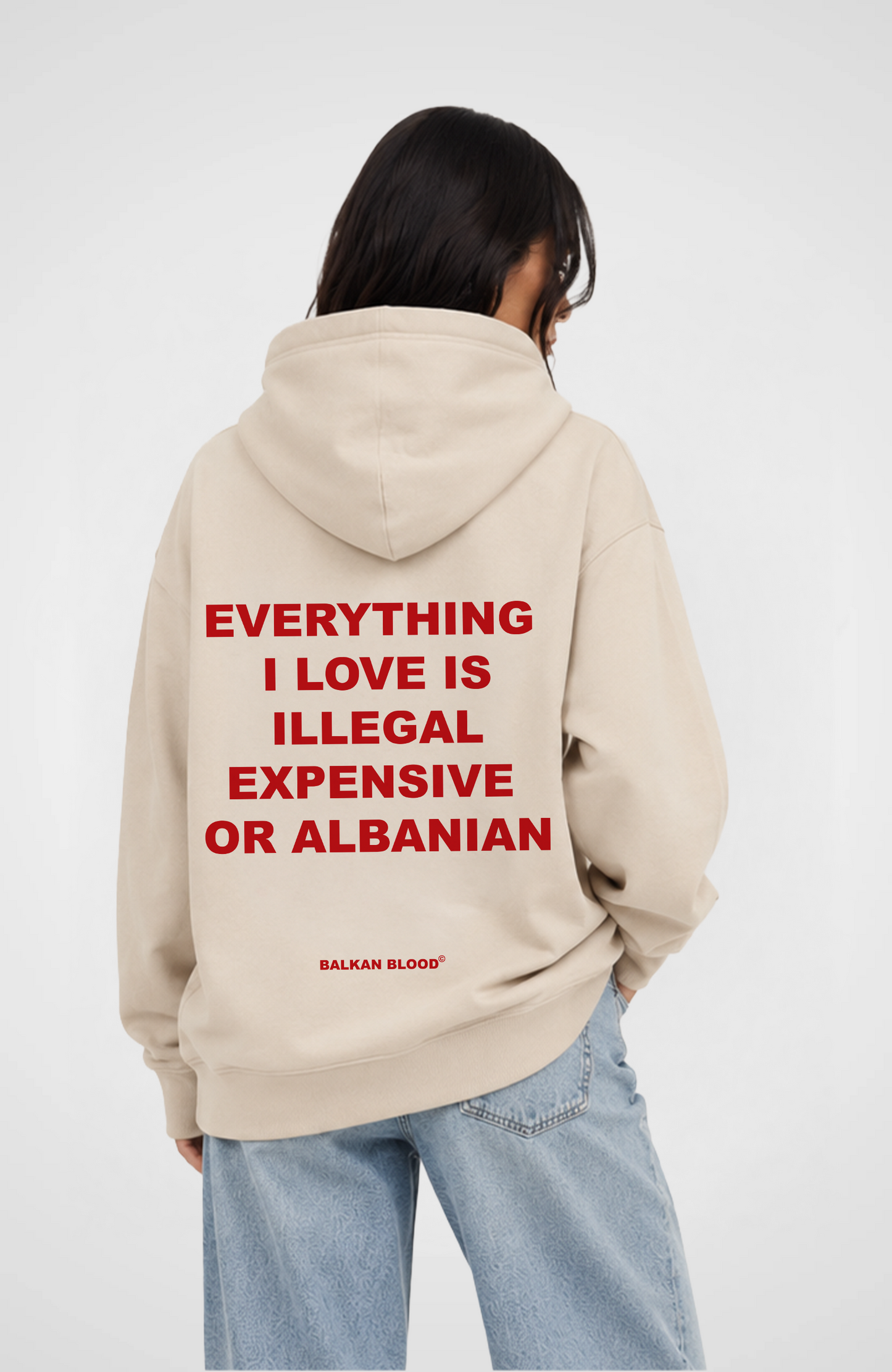 Everything I love  Oversized Hoodie