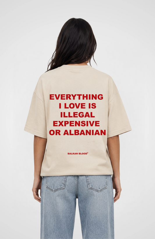 Everything I love Oversized Shirt