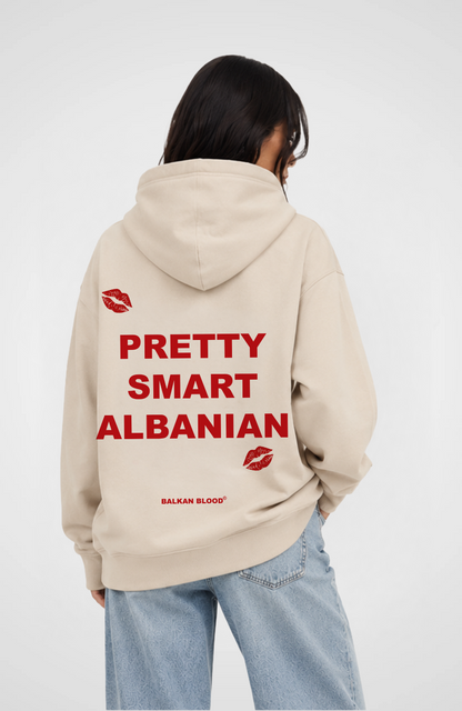 Pretty Smart Albanian Oversized Hoodie