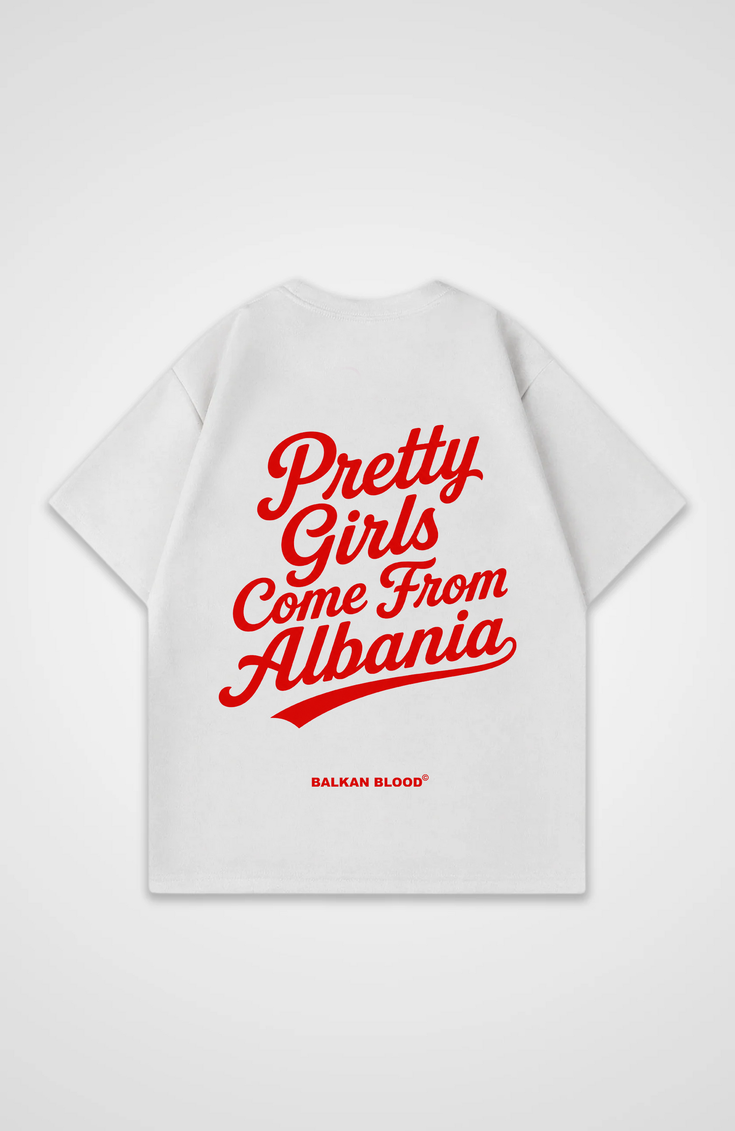 Pretty girls Albania Oversized Shirt